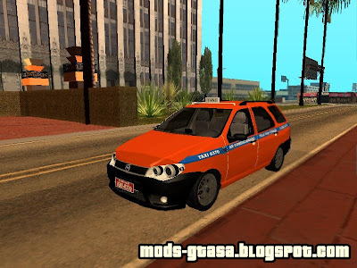 Fiat Palio Weekend TAXI Porto Alegre para GTA San Andreas